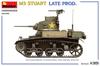 Miniart M3 Stuart Late Production Full Interior Plastic Model Kit MA35429 1/35 (Tank)
