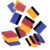 Car Film Squeegee with Felt: Color Change & Water Drainage Tool for Body Film Application