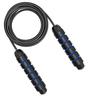 Adjustable Weighted Jump Rope with Diamond Pattern Steel Wire Cable Ergonomic Handles for Fitness Training Speed and Endurance Exercises