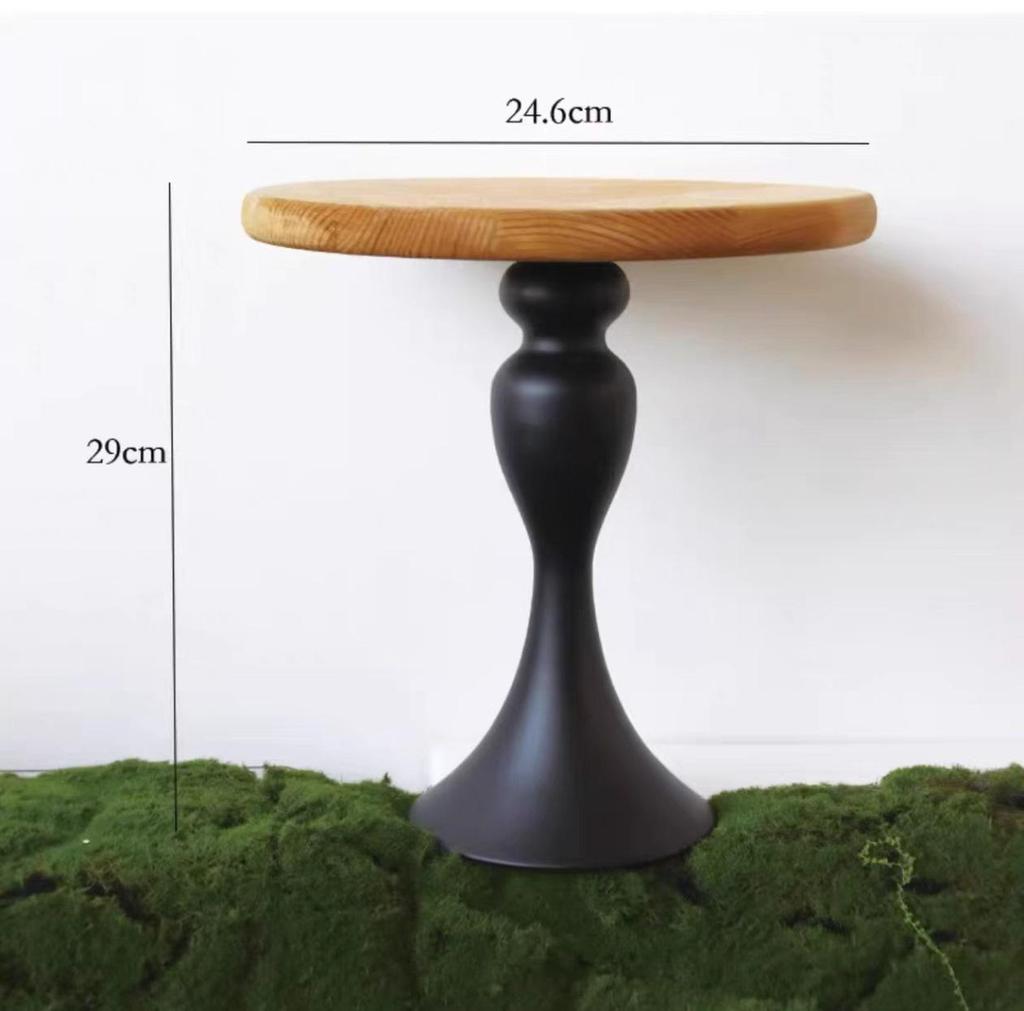 Solid Wood Cake and Dessert Display Stand for Weddings, Engagements, Banquets, Birthdays, Centerpieces, and Stages