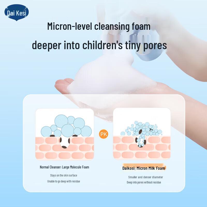 DAIKESI Calendula Gentle Foaming Cleanser for Kids