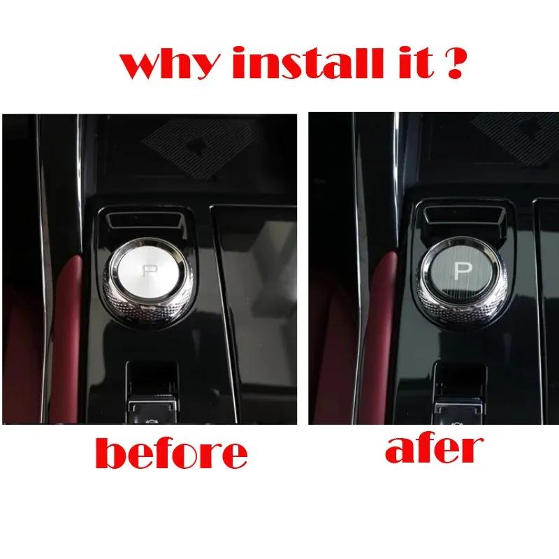 For Haval H6 3rd Gen    GT DHT-PHEV Car Electronic Handbrake P Gear Sequin Anti Scratch And Wear Resistance Sticker