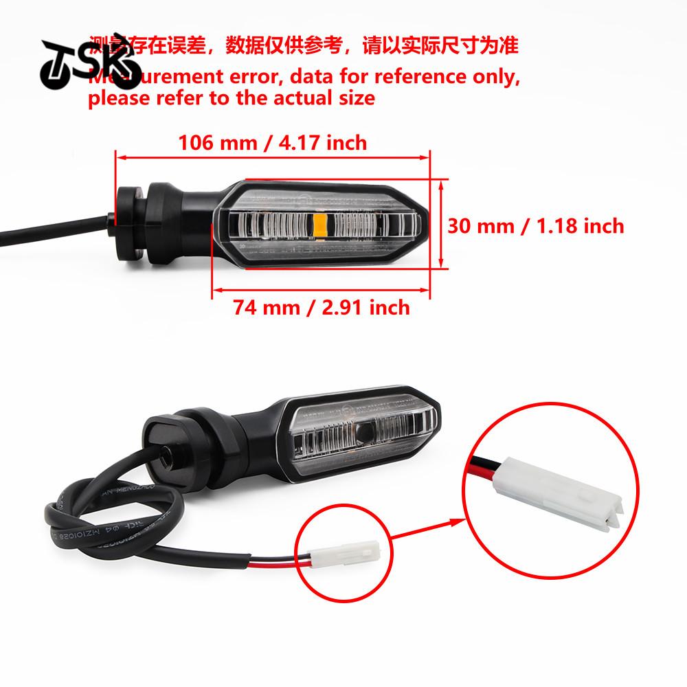 LED Flashing Turn Signal Light For HONDA CB500X CB500F CBR500R CB 650F NC750 CBR600 RR CTX700N/DCT Motorcycle Flasher