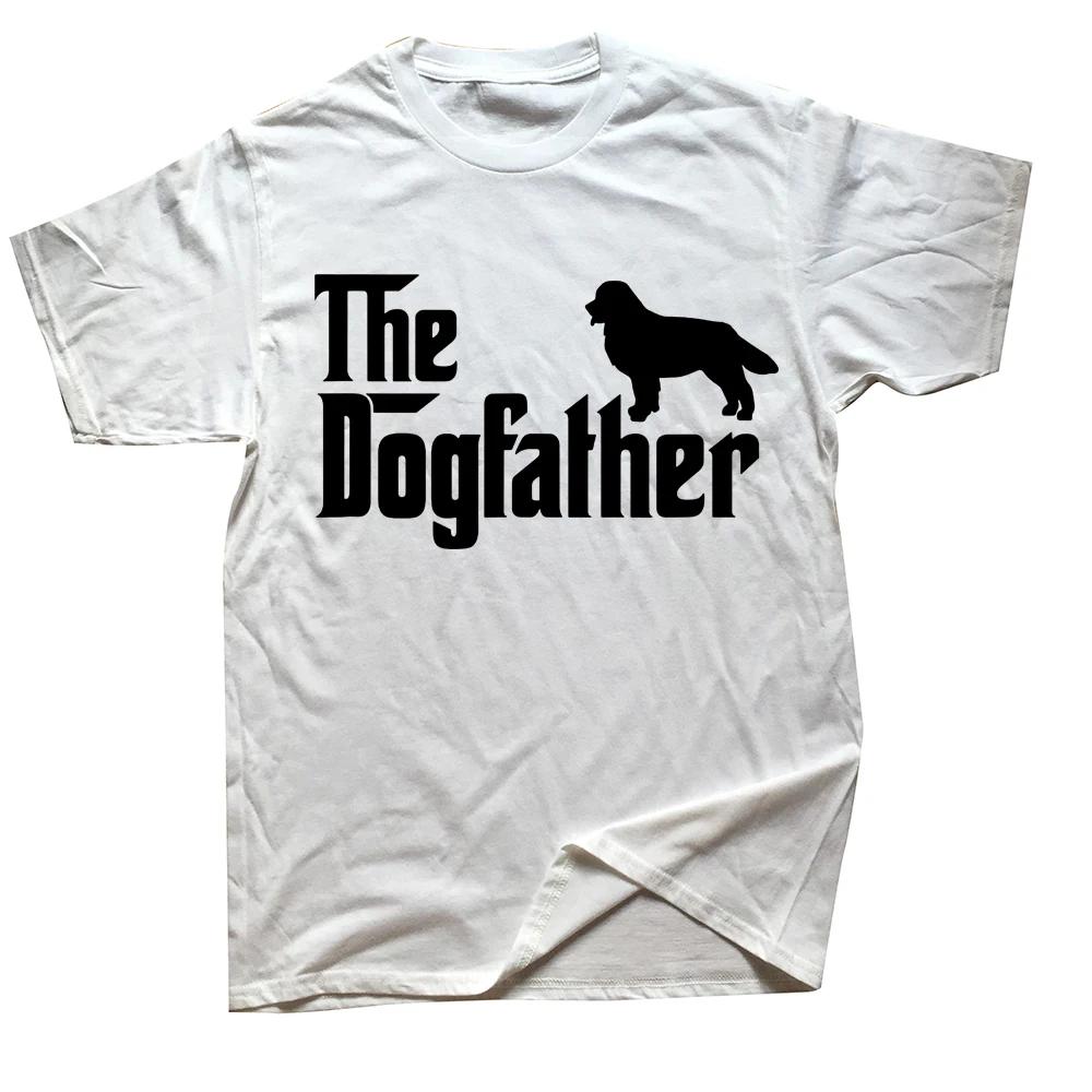 Neuheit Berner Sennenhund The DogFather T-Shirts Grafik Baumwolle Streetwear Kurzarm Geburtstagsgeschenke Sommerstil T-Shirt