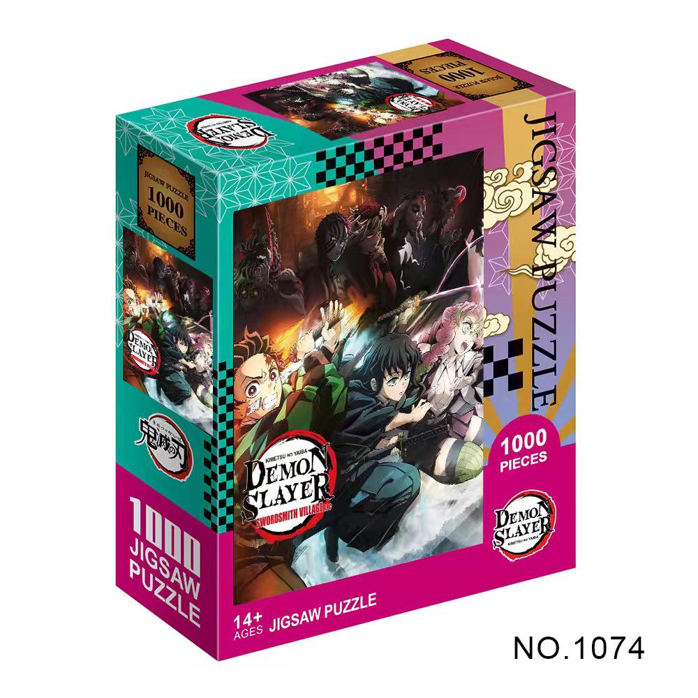 Demon Slayer Swordsmith Village 1000-Teile Puzzle zur Entspannung