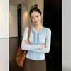 2026 Autumn Knitwear: Fresh, Stylish Two-Piece Shawl & Stripe Top