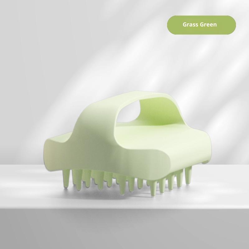 

Shampoo Brush Head Scalp Massage Comb With Handle Hair Washing Comb Body Massage Brush Bath Shower Brush Salon Hairdressing Tool A2