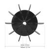 Fan Blades, 5 Pcs Direction Connection Fan Blade Cooling Fan Bore Cooling Fan 13mm 10 - Blade Impeller     Motor Fan Accessory