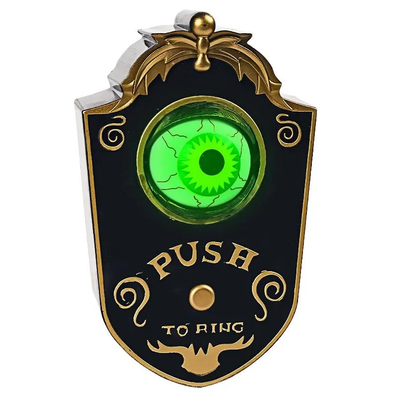 

Хэллоуин Светящийся Глаз Дверной Звонок Хэллоуин Декор Одноглазый Дверной Звонок Украшение Секретная Комната Дом с Привидениями Реквизит для Трюков