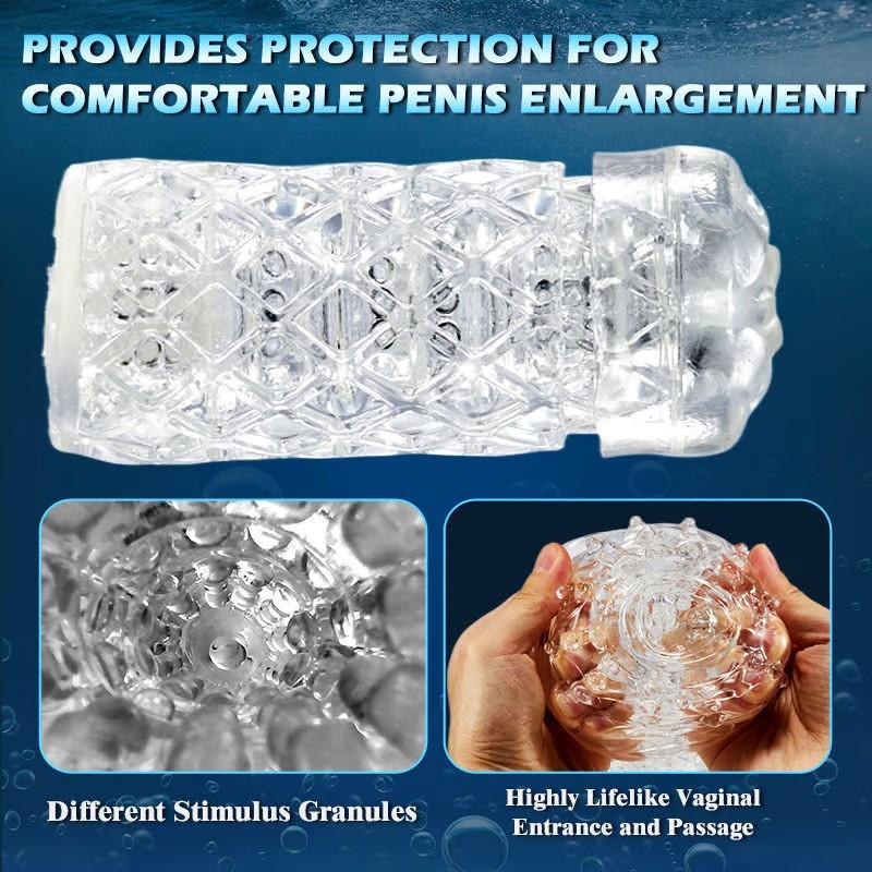 Automatic Water Penis Pump Sex Toy Male Electric Penis Training Enlargement Extender Stronger Bigger Erection Adult Sex Pleasure