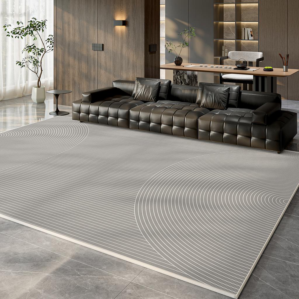 Modern Light Luxury Living Room Carpet Easy Care Sofa Coffee Table Blanket Bedroom Large Floor Mat Home Decoration