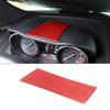 Red Carbon Fiber Driver Side Dashboard Trim Cover For Jaguar F-TYPE 2013-