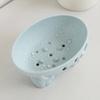 Eco-friendly 1Pcs Soap Box Good Slip-resistant Soap Dish Washroom Supplies Soap Holder Cartoon Style Shape Durable Durable