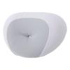 Travel Memory Foam Pillow Ergonomic Portable Cervical Neck Pillow for Outdoor Travel Camping Gray
