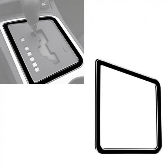 For Dodge Challenger 2008-2014 Glossy Piano Black Gear Shift Frame Cover Trim
