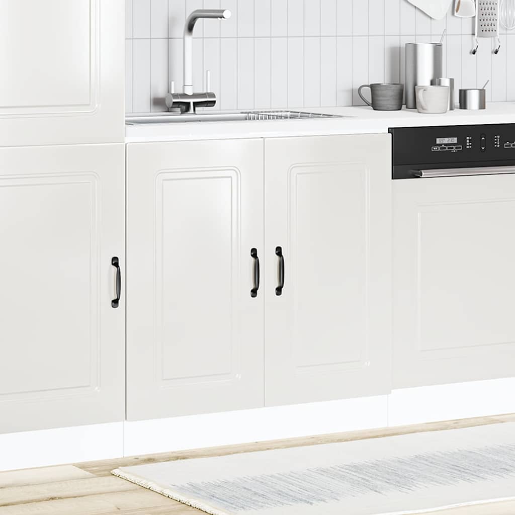 Vidaxl Sink Cabinet, Kalmar, White, 80X46X81.5 Cm