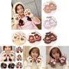 Cute Cat Paw Gloves Winter Warm Touchscreen Half Finger Mittens For Girls