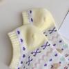 5Pairs Ins Style Sweet Ankle Socks Breathable Socks Women Soft Heart Short Socks  Streetwear