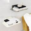Suction Cup WiFi Router Placement Rack Storage Box Extension Cord Organizer Optical  Machine Projector Stand Wall Mount Shelf
