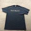 40er & Shorties Hemd Herren Groß Schwarz Grafik Logo Streetwear T-Shirt Skate Hip Hop