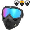 MFX5 Motorcycle Protector Face Mask Removable Full Face Protection Helmet Goggles Riding Motocross Glasses Moto Accessories For Honda