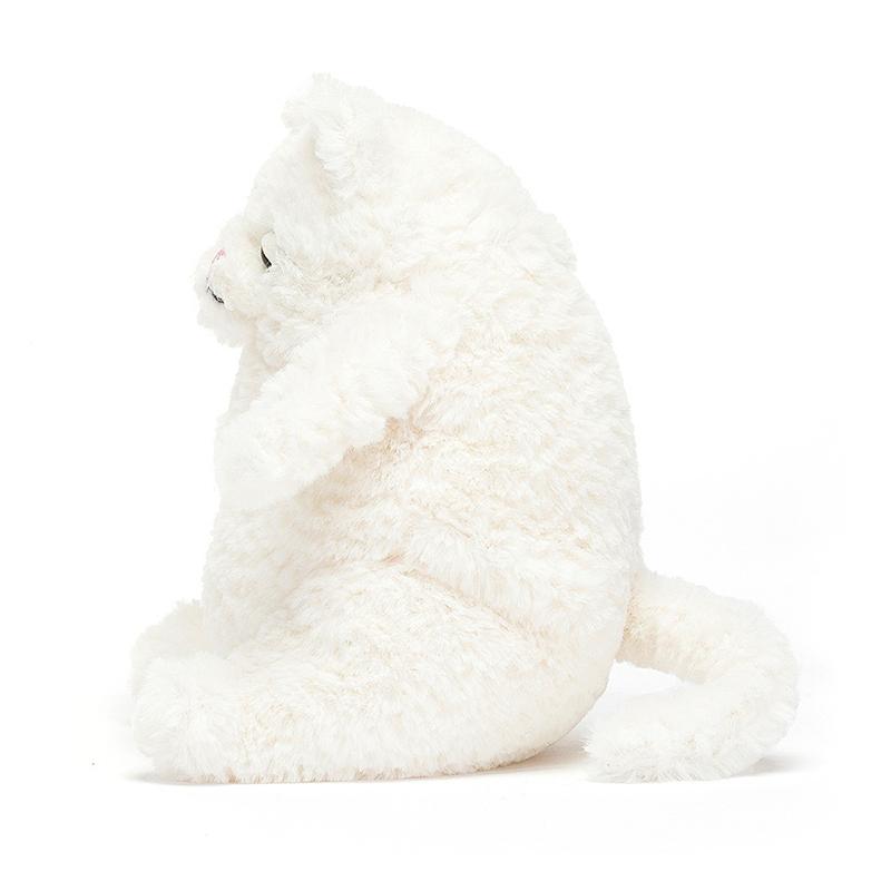 JELLYCAT Cat Series Animal Love Kitten Soothing Cream Doll Plush Doll 15cm Height