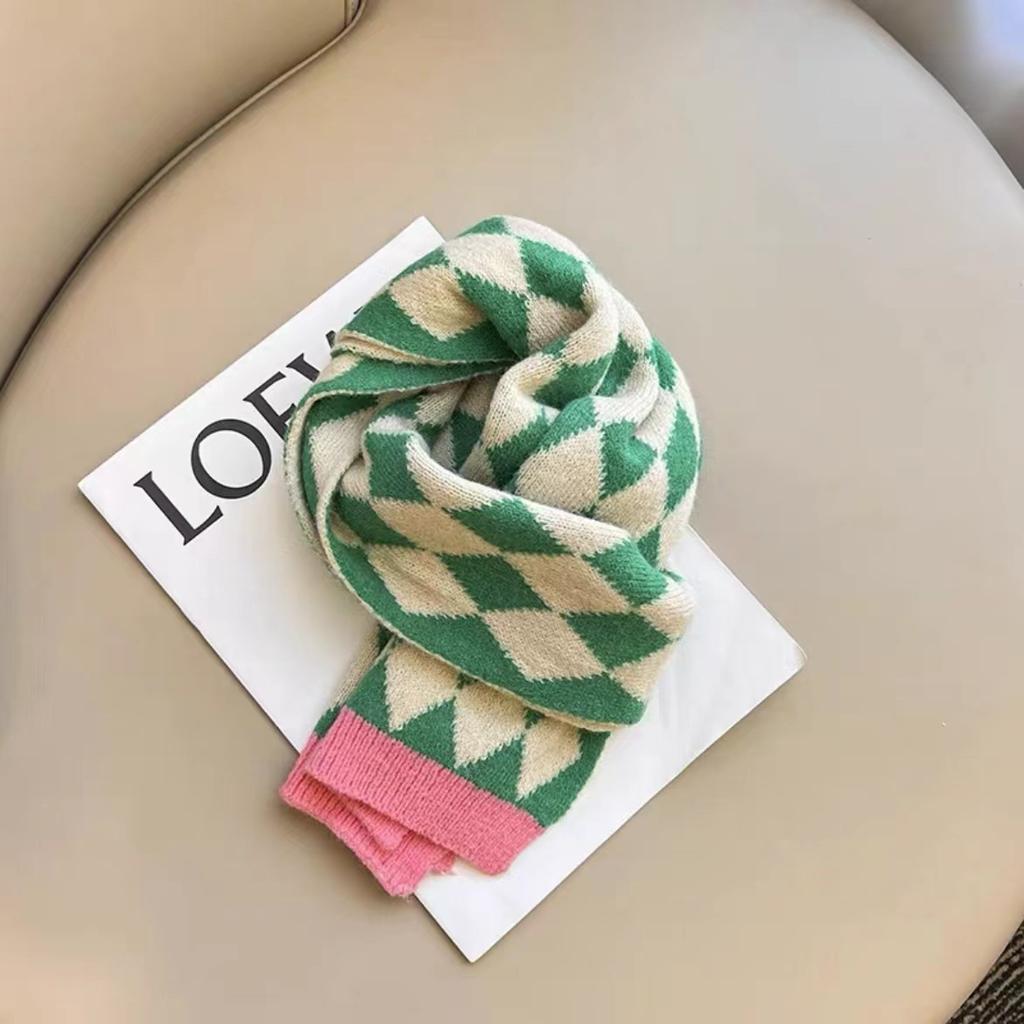 Winter Warm Kids Scarf Cartoon Unicorn Dinosaur Design Soft Cotton Neck Wrap Cozy Thermal Scarf For Children School Outdoor