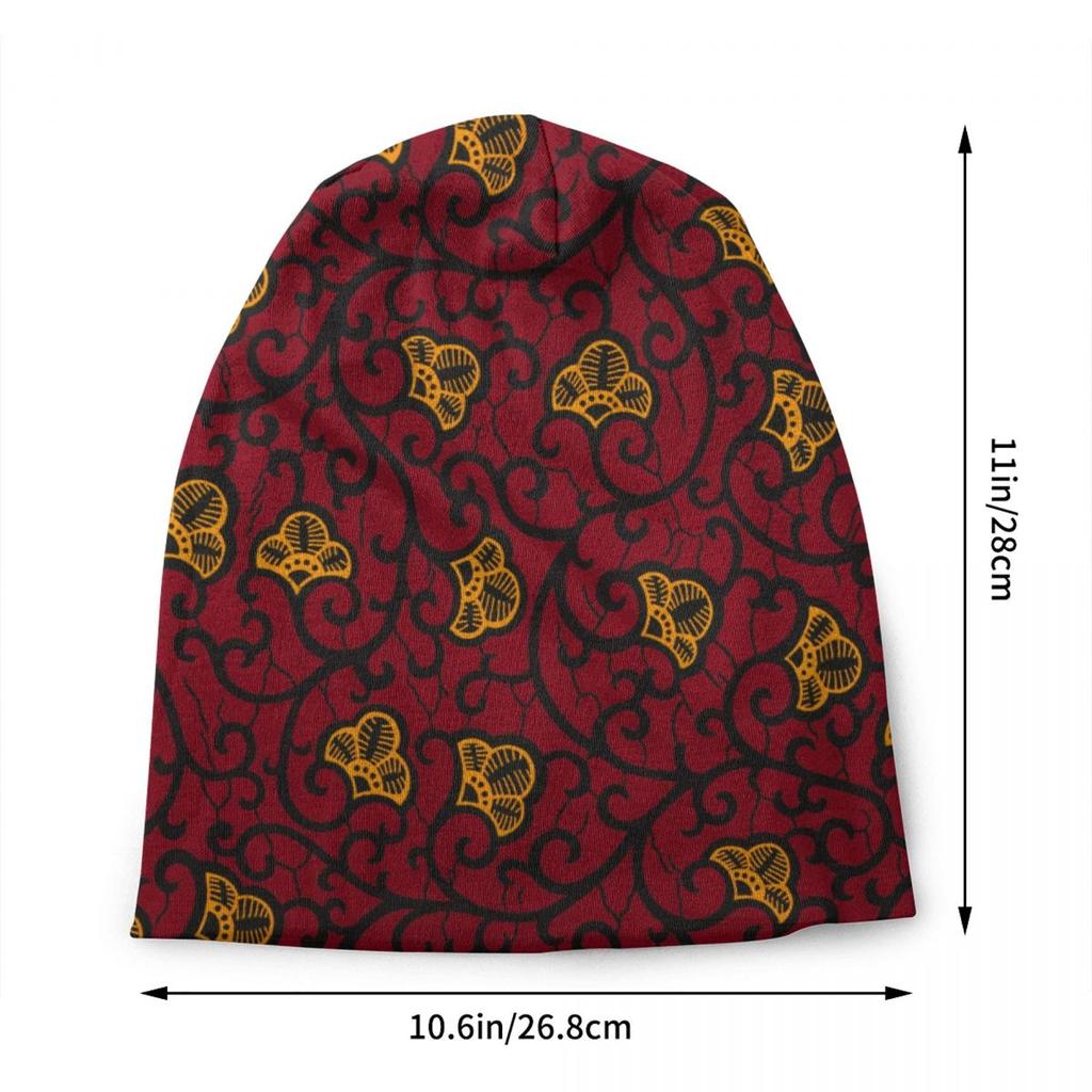 Custom Ethnic Tribal Ankara African Print Bonnet Hats Street Knitted Hat For Unisex WoUnisex Autumn Winter Warm Skullies Beanies Caps
