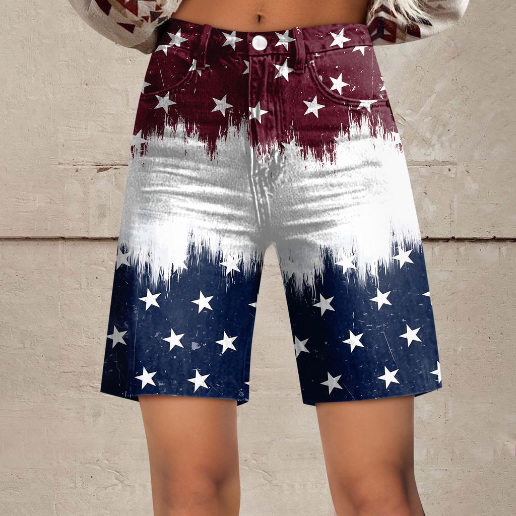 Pantalon Décontracté Mode Femme Pantalon Jambe Large Shorts