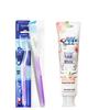 triple care toothbrush soft bristle & peach whitening toothpaste 120g