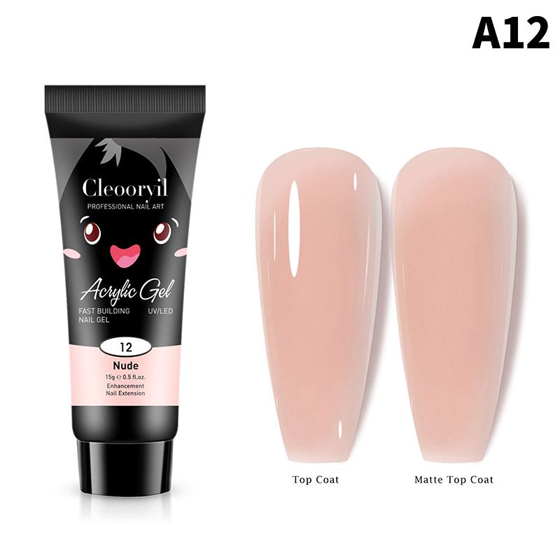 

15 мл УФ-лак для ногтей Fast Builder Nail Extension Art Фототерапевтический гель