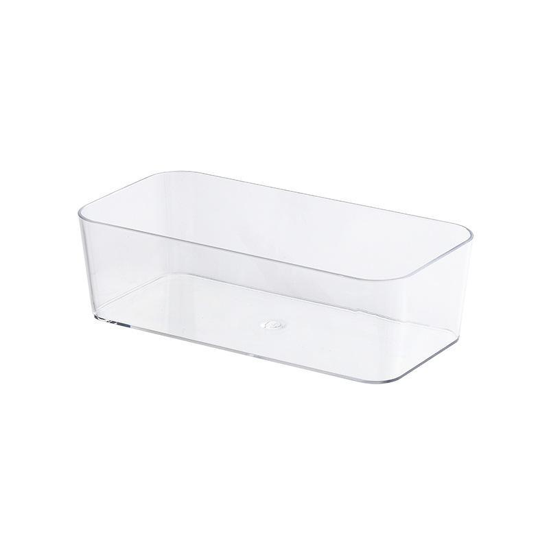 Desk Drawer Organizers Makeup Organizer Pet Makeup Storage Clear Transparent Storage Box For Office Bathroom