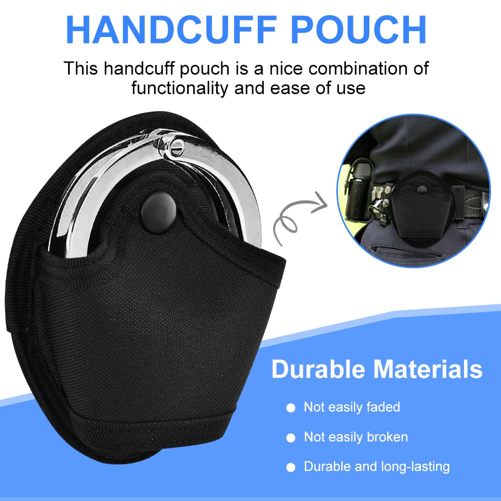 Multifunctional Tactical Handcuff Holder Bag Police Universal Quick Pull Handcuff Case Pouch Waist Pocket Hunting Tactical Gear