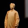 Boxwood Hand-Carved Solid Wood Living Room Figurine Decor