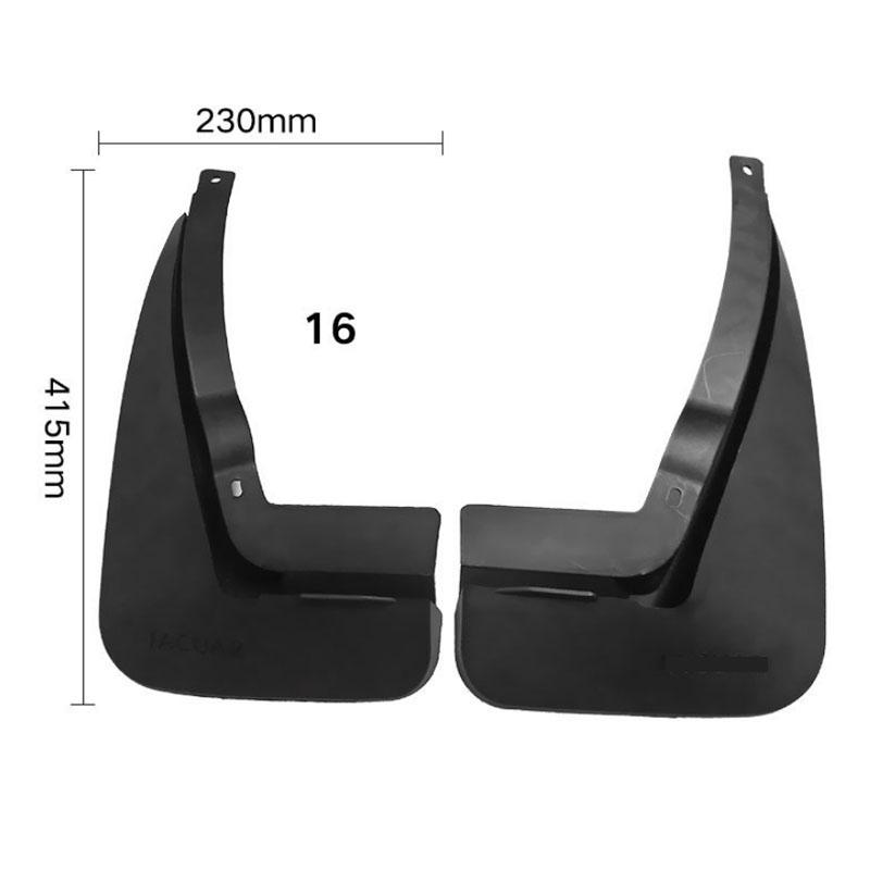 4pcs Molded Car Mudguards Fender Front Rear Mud Flaps For Jaguar XF XFL 2009-2016 Mudflaps Splash
