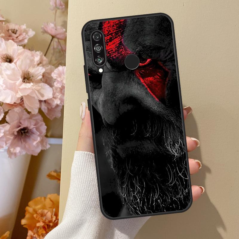 God of War Case For Huawei P40 Lite P20 P50 P30 Pro P Smart Z 2019 Nova 5T Cover For Honor 50 Case