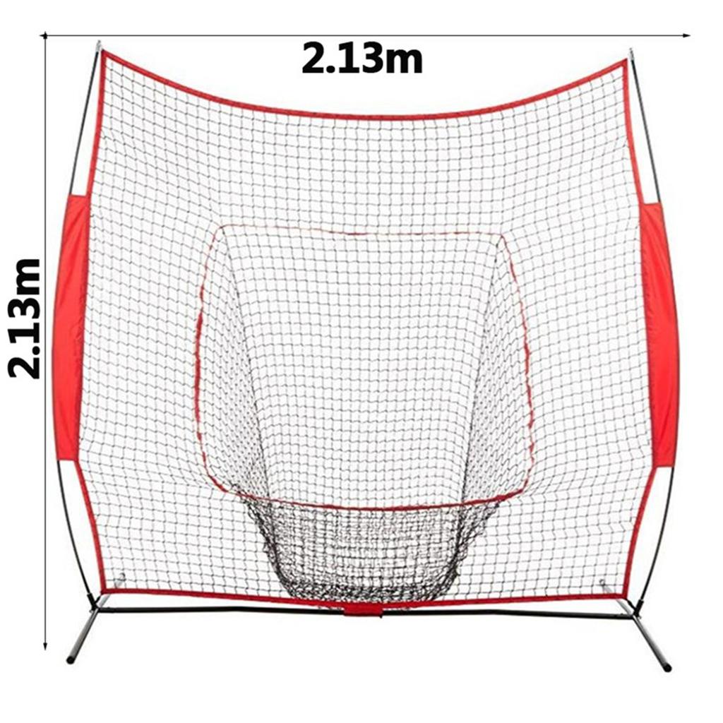 Baseball Training Net Practice Batting Home Run Flat Net Base Other Sports Fans Supplies Baseball Accessories