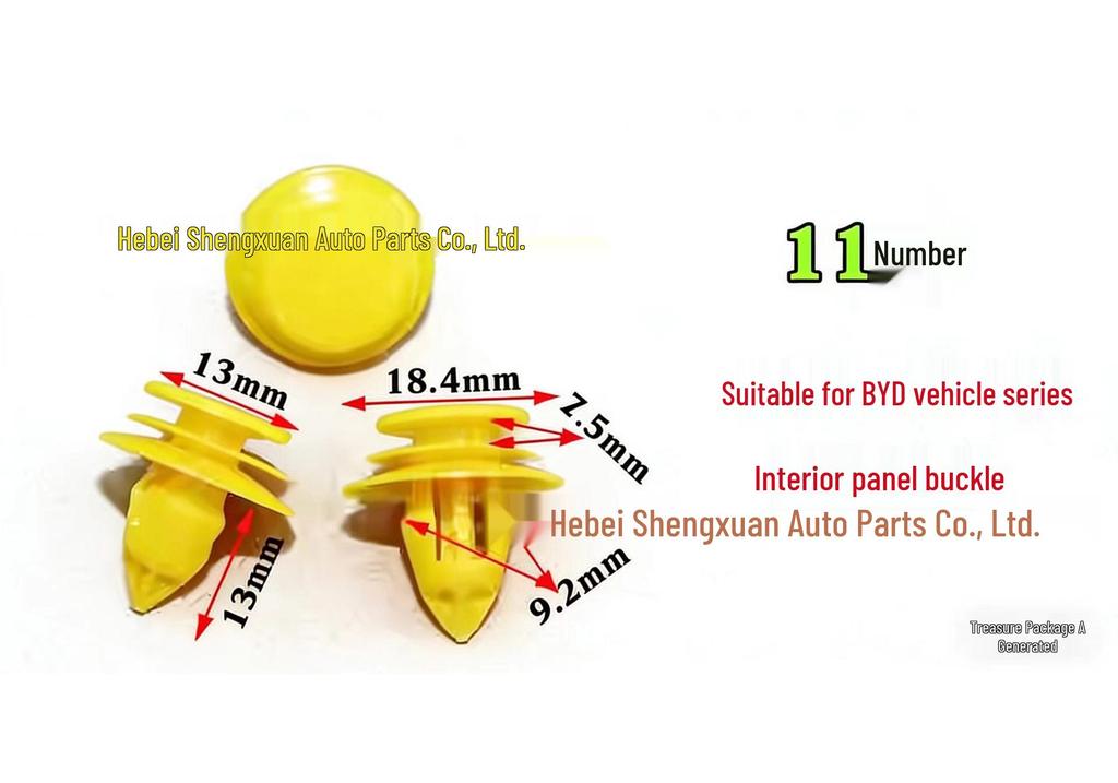 Universal Nylon Door Panel & Trim Fixing Clip for Cars