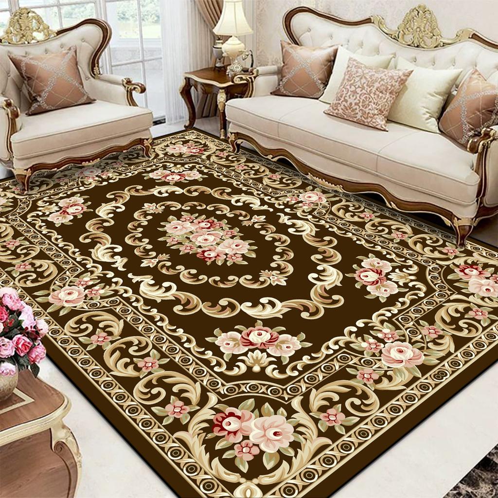 Chinese Luxury Carpet Large Non-slip Washable Rug for Living Room Bedroom Lounge Coffee Table Decoration