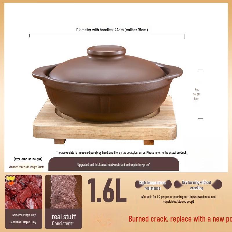 

Purple Clay Rice & Soup Casserole
