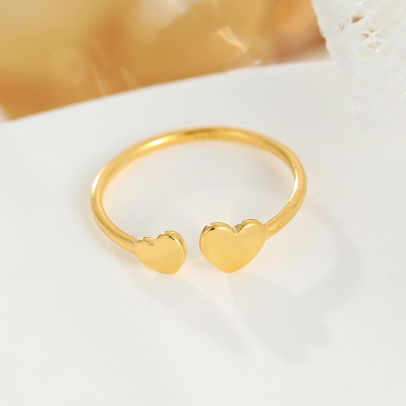 Banyan Tree S925 Silver Asymmetrical Geometric Ring - Light Luxury Design for Women, Trendy Index Finger Accessory.