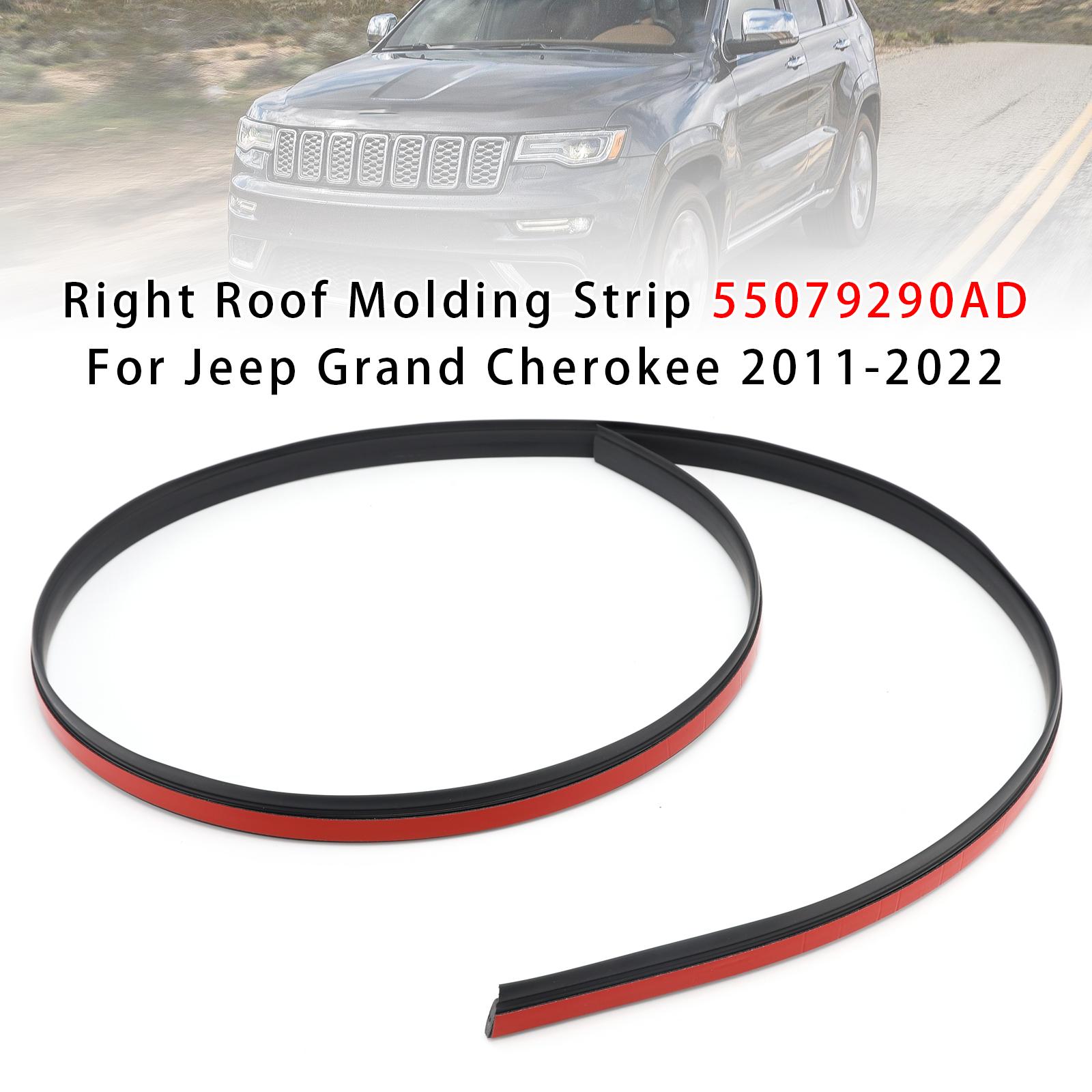 Right Roof Molding Strip 55079290AD For Jeep Grand Cherokee 2011-2022