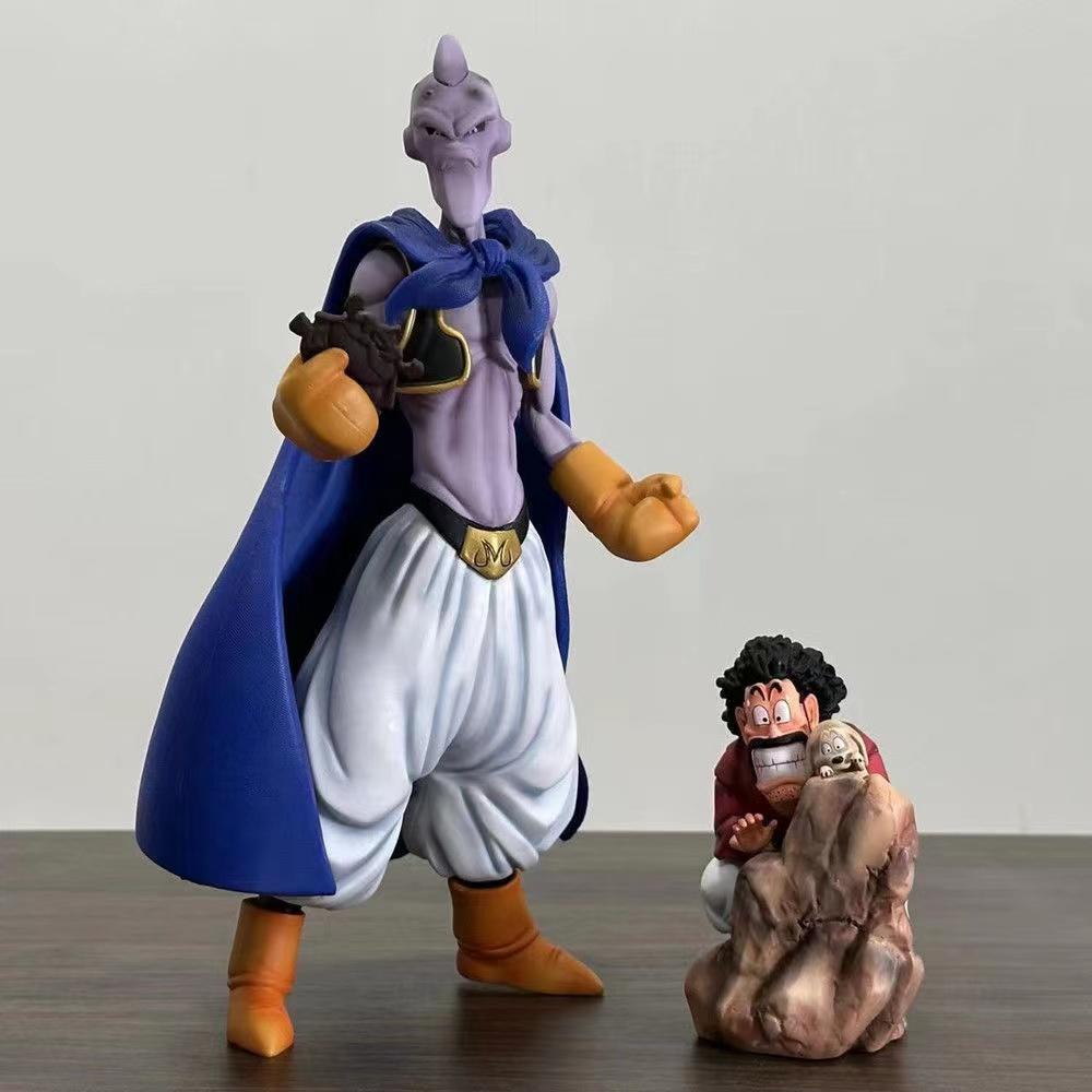 In Stock Anime Dragon Ball Z Evil Buu Figure Mister Satan Figura Evil Majin Buu Action Figures PVC Statue Collection Model Toys