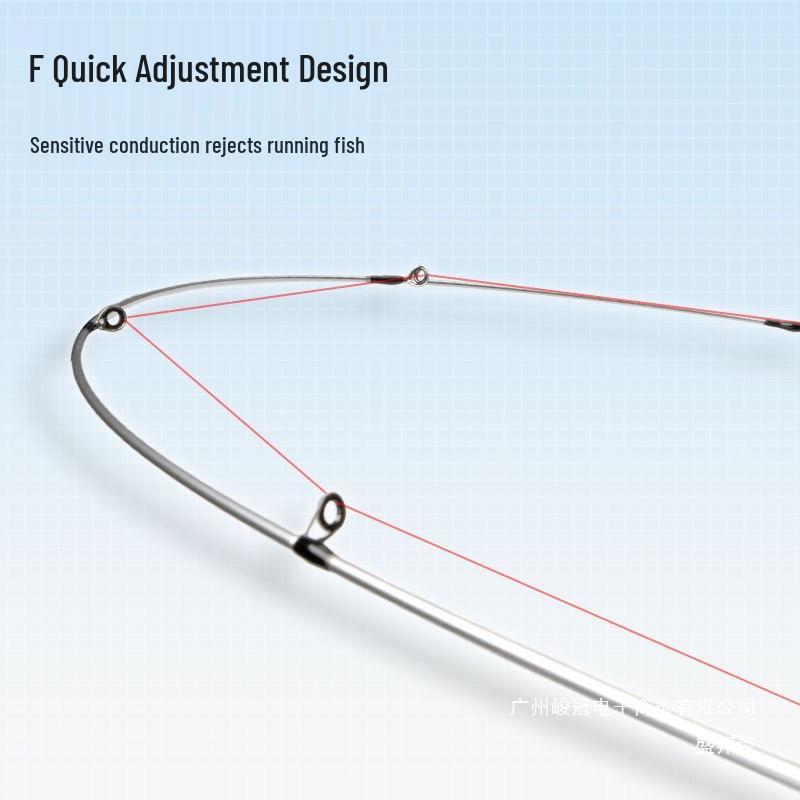 AuKa Silver Perch Mackerel UL Outdoor Beginner Lure Rod (No Reel)