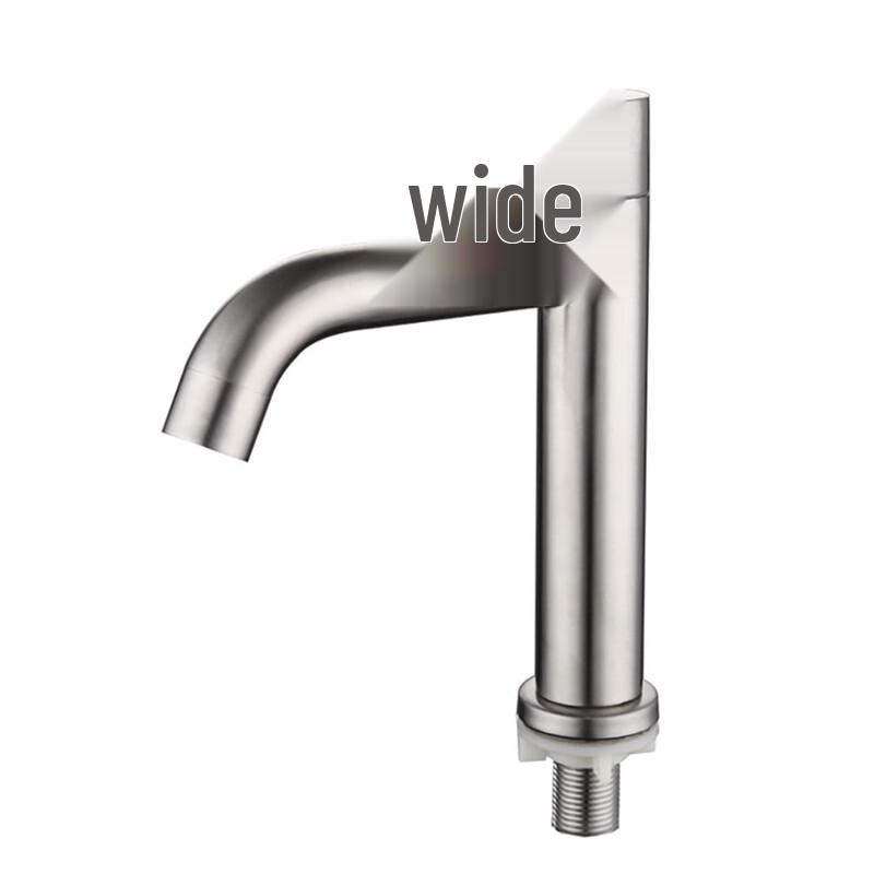 TLXT Brushed Single Cold Basin Faucet