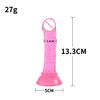 Cheap And Good Quality Mini Soft Jelly Dildos Small Artificial Sucker Cup Penis Vagina Anal Plug Sex Toys For Women Masturbator