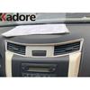 Car Center Air Condition Vent Outlet Cover Trim For Nissan Navara NP300 ST 2014-   Carbon Fiber Interior Accessories