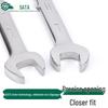 SATA Full Polished Double Open-End Wrench