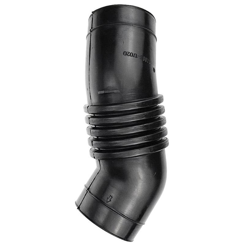 1pcs Car Engine Air Cleaner Intake Hose Rubber Black 17881-17020, 1788117020 Fit for Toyota LandCruiser HZJ80 1HZ 1990-1998
