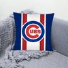 C-Chicago I-Cubs B-Baseball Pillow Case Throw Pillow Cover Nordic Vintage Style Cushion Covers Home Living Room Sofa Couch Seat